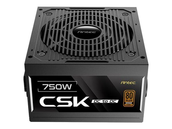 Antec SIGNATURE CSK750DC EC, 750 W, 100 - 240 V, 50/60 Hz, 12 A, Aktiv, Drift uten belastning, Overstrøm, Overstrøm, Høyspenning, Overspennings- og...