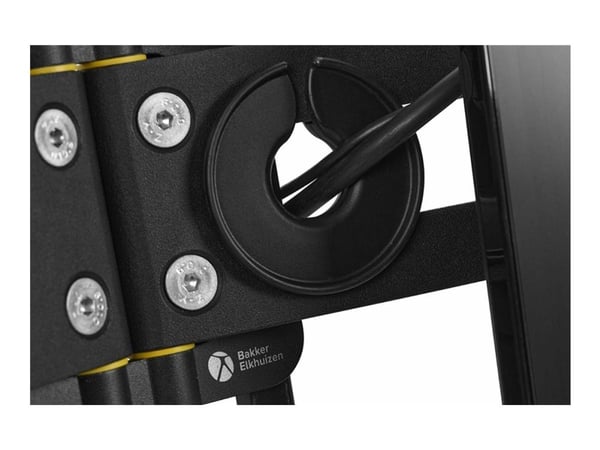 BakkerElkhuizen - Monteringskomponent (tverrstang for dobbeltskjermer) - for 2 LCD/plasma-paneler - aluminium, stål, HDPE plast, polyamidplast - sv...