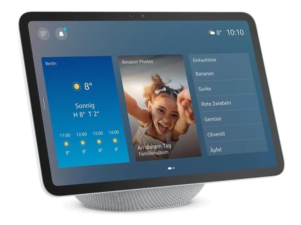 Amazon Echo Show 11 - Smart display - LCD 11" - trådlös - Wi-Fi 6, Bluetooth - Appkontrollerad - vit