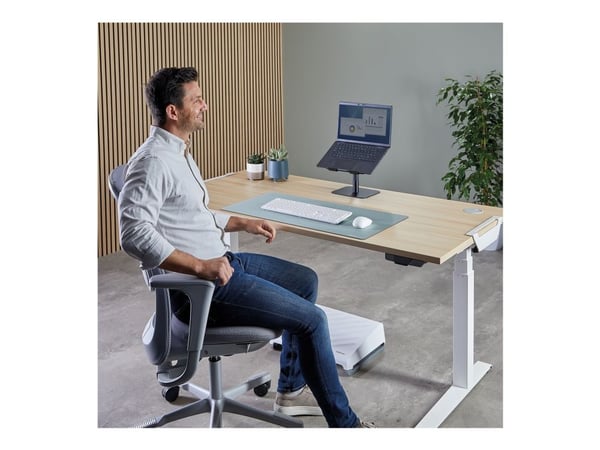 Fellowes Alumia - Notebookstativ - skrivebord - inntil 15" - svart