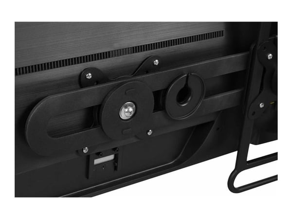 BakkerElkhuizen - Monteringskomponent (tverrstang for dobbeltskjermer) - for 2 LCD/plasma-paneler - aluminium, stål, HDPE plast, polyamidplast - sv...