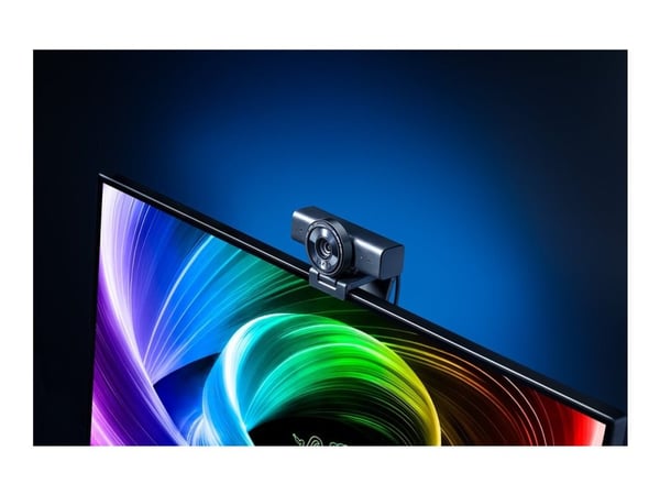 Razer Kiyo V2 X - Nettkamera - farge - 3,7 MP - 2560 x 1440 - lyd - USB 2.0 - MJPEG, YUY2
