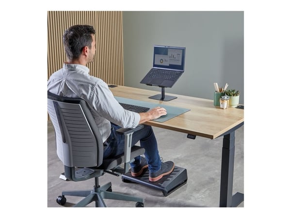 Fellowes Alumia - Notebookstativ - skrivebord - inntil 15" - svart