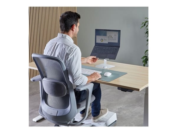 Fellowes Alumia - Notebookstativ - skrivebord - inntil 15" - sølv