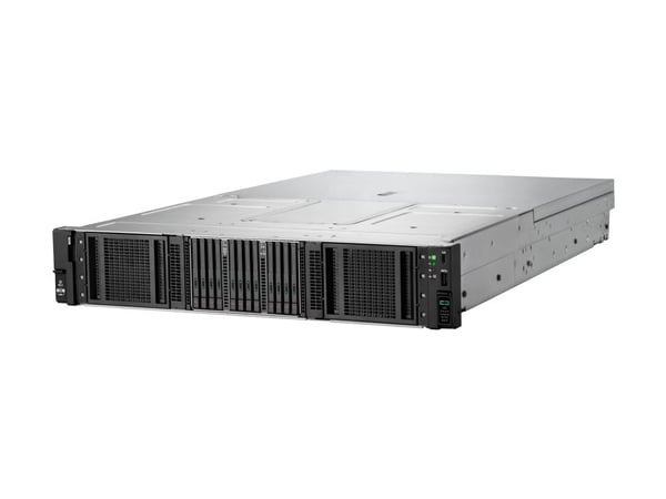 HPE ProLiant Compute DL340 Gen12 - palvelin - räkkiasennettava 2U - 2-suuntainen - 2 x Xeon 6515P / enintään 3,8 GHz - RAM 64 GB - SATA/SAS - hot-s...