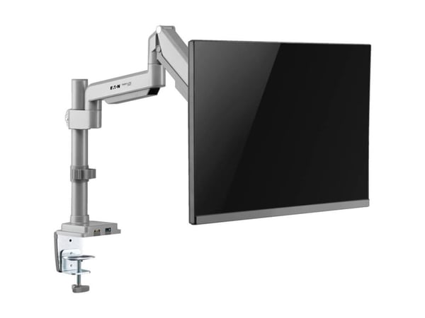 Eaton Tripp Lite Series Single-Display Flex-Arm Desktop Clamp for 17" to 32" Flat-Screen Displays - USB and Audio Ports, Aluminum - Monteringssett ...