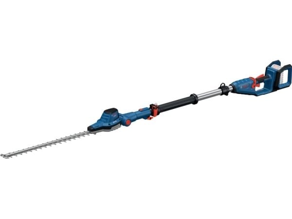 Bosch GHE 18V-50 TP, Hekketrimmer, Blad, D-sløyfet håndgrep, Metall, 1700 RPM, Sort, Blå, Rød, Rustfritt stål - SOLO