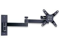 Manhattan 423670, 15 kg, 33 cm (13"), 68,6 cm (27"), 75 x 75 mm, 100 x 100 mm, Svart
