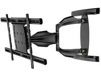 Peerless Universal Full-Motion Plus Wall Mount SA761PU - Monteringssett (veggmontering) - for flatpanel - smeltet epoksy - glanssvart - skjermstørr...