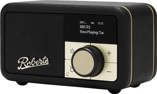 Roberts Radio Revival Petite 2, Bærbar, Digitalt, DAB, DAB+, FM, 3,5 mm, Svart, Batteri Roberts Radio Revival Petite 2, Bærbar, Digitalt, DAB, DAB+, FM, 3,5 mm, Svart, Batteri