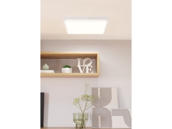 EGLO Moradillo, 1 ampuller, LED, 4350 lm, IP20, Hvit