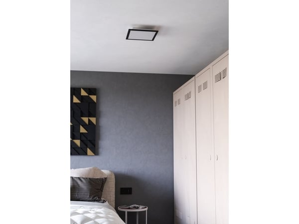 EGLO Moradillo-Z, 1 ampuller, LED, 1700 lm, Svart, Hvit