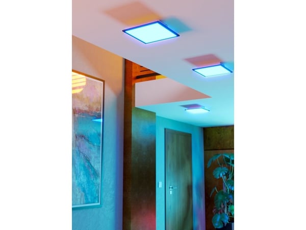 EGLO Moradillo-Z, 1 ampuller, LED, 1700 lm, Svart, Hvit