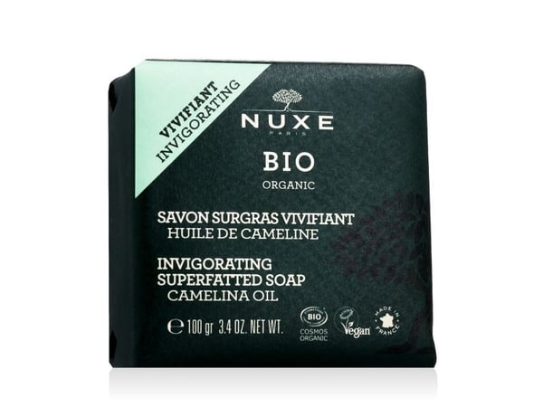 Nuxe Zeep Face Bio Organic Invigorating Surgras Soap