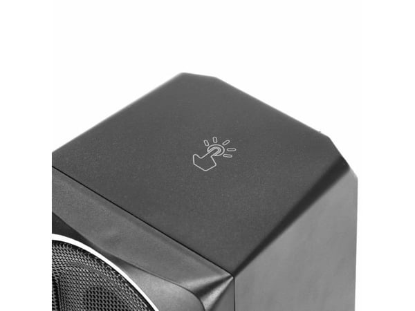 HP DHE-6001, Koblet med ledninger (ikke trådløs), 6 W, 150 - 20000 Hz, Sort