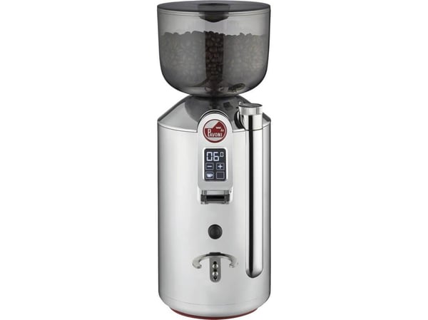 la Pavoni Il Cilindro, Kantkvern, 500 g, Flat skarring, Stål, 1350 RPM, Aluminium