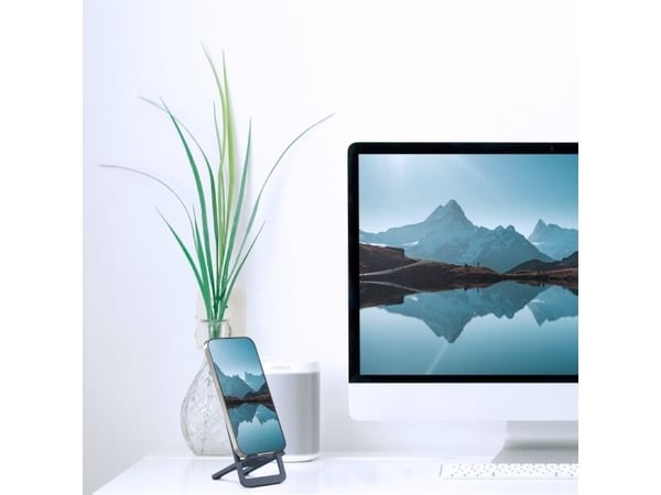 Desire2 D2PFOLDGY, Mobiltelefon/smarttelefon, Passiv holder, Bord, Svart