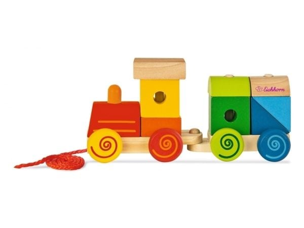 Eichhorn Train, 1 År, Træ, Flerfarvet