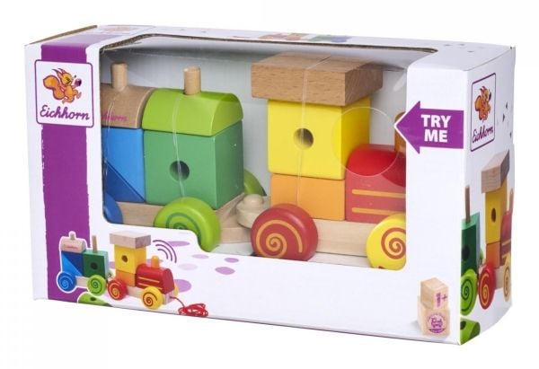 Eichhorn Train, 1 år, Tre, Flerfarget
