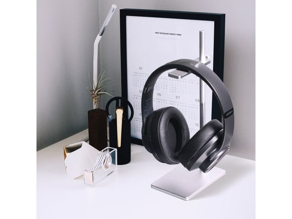 Desire2 D2DHHOLSI, Hodetelefonholder, Aluminium, Aluminium
