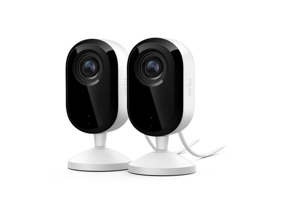 Arlo Essential - Nettverksovervåkingskamera - innendørs - farge (Dag og natt) - lyd - trådløs - Wi-Fi (en pakke 3)