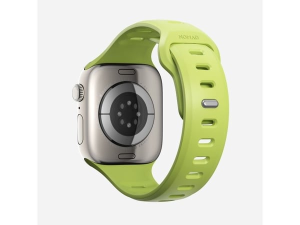 Nomad Tempo Band, Band, Smartklokke, Lysegrønn, Apple, 45mm / 46mm, Gummi