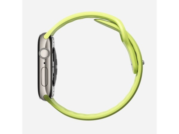 Nomad Tempo Band, Band, Smartklokke, Lysegrønn, Apple, 45mm / 46mm, Gummi