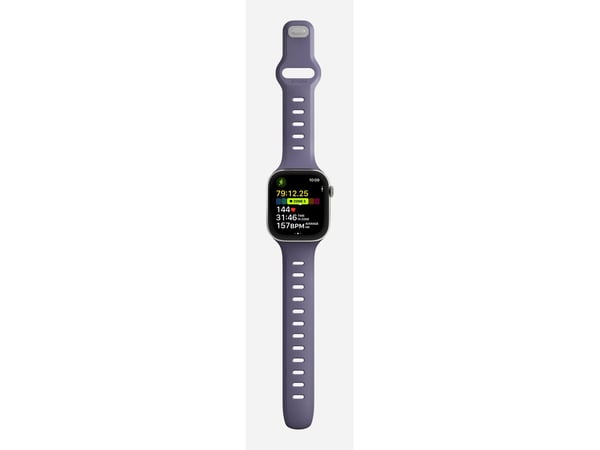 Nomad Tempo Band, Band, Smartklokke, Lilla, Apple, 41mm / 42mm, Gummi