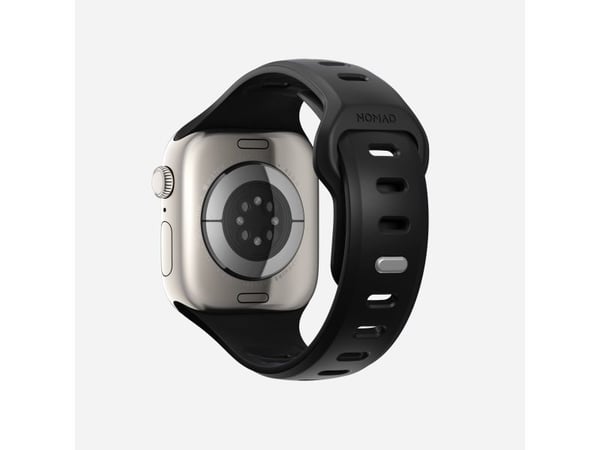 Nomad Tempo Band, Band, Smartklokke, Svart, Apple, 41mm / 42mm, Gummi