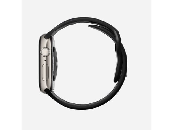 Nomad Tempo Band, Band, Smartklokke, Svart, Apple, 41mm / 42mm, Gummi