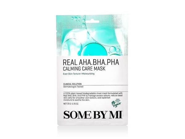 Some By Mi Real AHA BHA PHA Calming Care Mask 20g