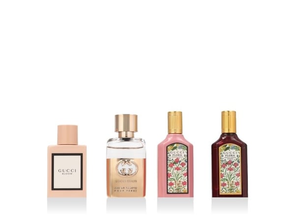 Gucci Set Of Miniatures Edp Mini 3 X 5 Ml Edp Mini Intense 5 Ml Edt Mini 5 Ml W