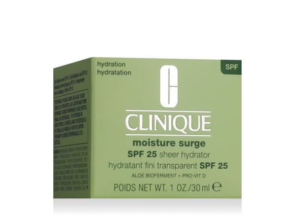 CLINIQUE Moisture Surge SPF25 Sheer Hydrator återfuktande ansiktskräm 30 ml