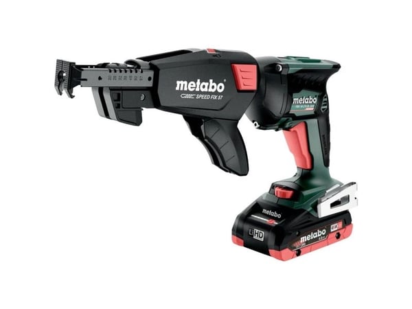 Metabo TBS 18 LTX BL 5000, Ruuvipistooli, Pistoolikahva, 1/4", Magneettinen kärkirasia, Musta, Vihreä, Harjaton