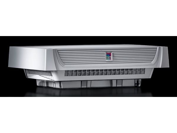 Rittal SK 3140140, Industriell takvifte, grå, 58 dB, 942 m³/t, vekselstrøm, 130 W