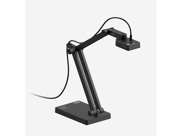 IPEVO V4K ULTRA - Dokumentkamera - farge - 13 000 000 piksler - 3840 x 3104 - fast irisblender - lyd - USB - MJPEG, YUV - DC 5 V