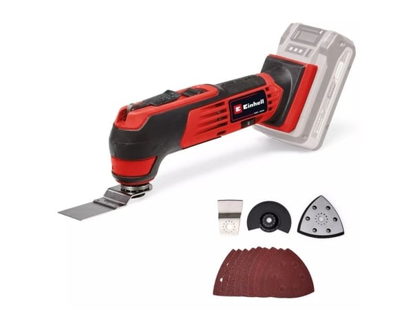 Einhell TE-MG 18/1 Li - Solo, Skärande, Slipning, Borstad, Svart, Röd, 33000 OPM, 10000 OPM, 3,2° - SOLO