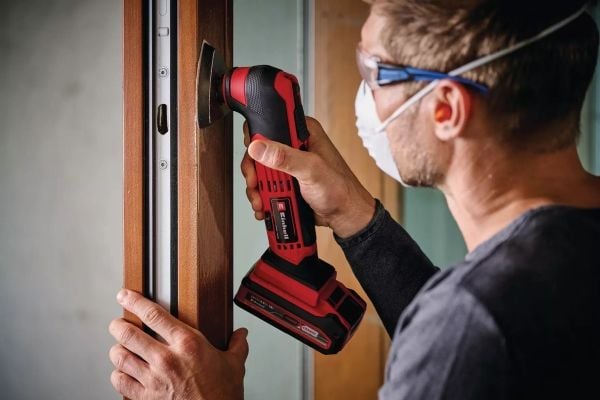 Einhell TE-MG 18/1 Li - Solo, skjæring / kapping, Sliping, Børstet, Svart, Rød, 33000 OPM, 10000 OPM, 3,2° - SOLO