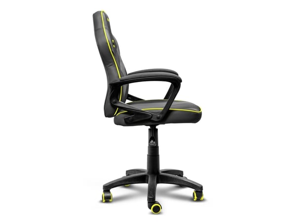 Trust 25786, PC-gamingstol, 110 kg, Polstret Sete, Polstret Rygg, Svart, Gult, Svart, Gult