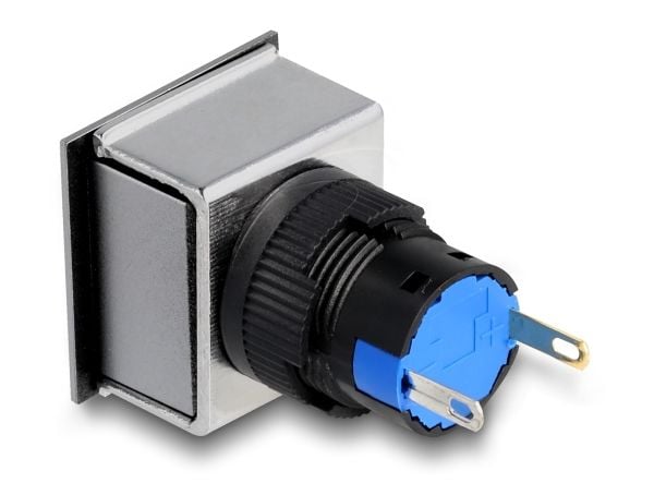 Delock - Indikator modul - 16 mm, solder connection, square - grön