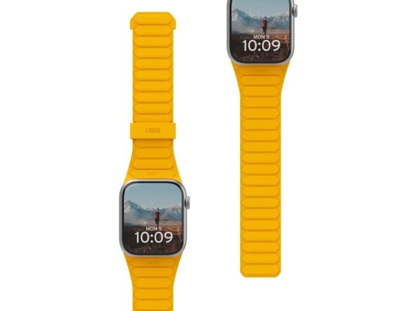 Urban Armor Gear 194161118240, Klokkereim, Apple, Watch Series 1-3 42mm, Series 4-6 & SE 44mm, Series 7-9 45mm, Ultra 1-2 49mm., Silikon