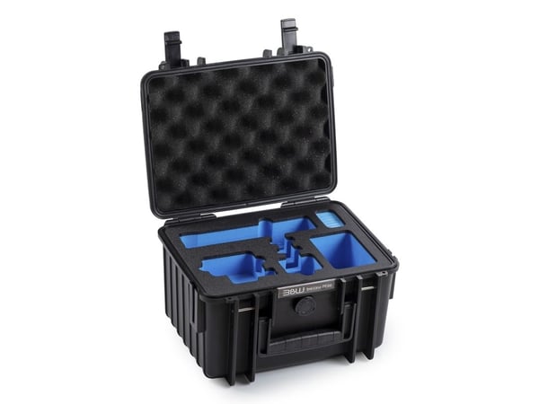 B&W Cases PP.66.GoPro13, Hård veske, Sort, Polypropylen (PP), Skum, Monokromatisk, 6,6 l