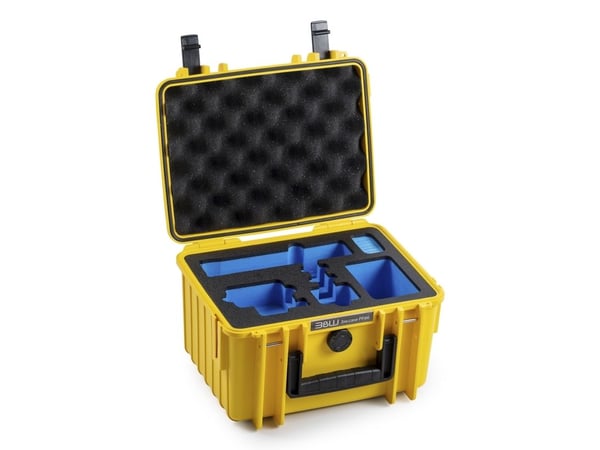 B&W Cases PP.66.GoPro13, Hård veske, Gult, Polypropylen (PP), Skum, Monokromatisk, 6,6 l