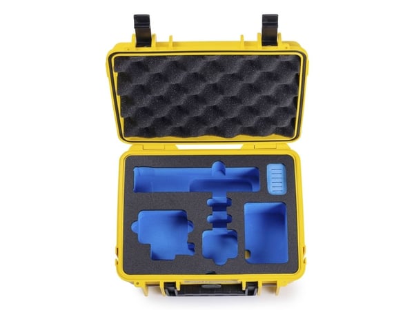 B&W Cases PP.66.GoPro13, Hård veske, Gult, Polypropylen (PP), Skum, Monokromatisk, 6,6 l