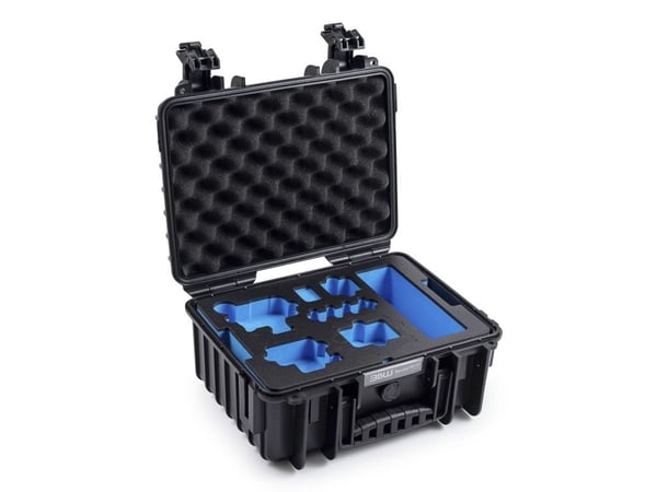 B&W Cases PP.117.GoPro13, Hård veske, Sort, Skum, Polypropylen (PP), Monokromatisk, 11,7 l, -30 - 80 °C