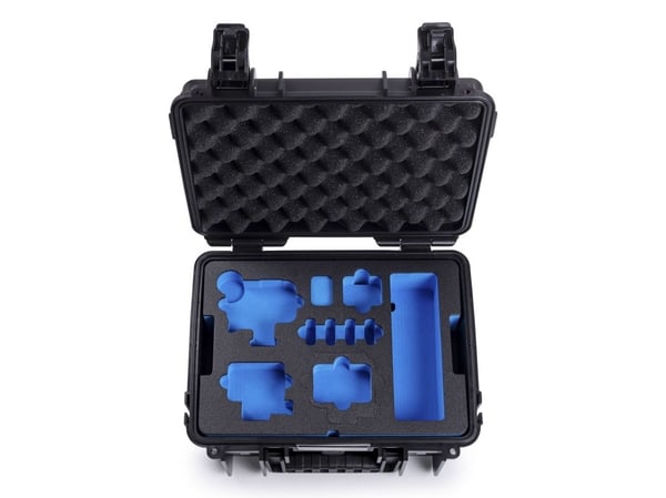 B&W Cases PP.117.GoPro13, Hård veske, Sort, Skum, Polypropylen (PP), Monokromatisk, 11,7 l, -30 - 80 °C