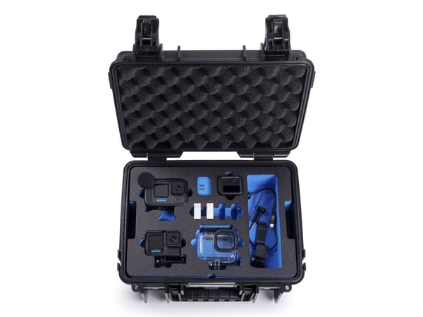 B&W Cases PP.117.GoPro13, Hård veske, Sort, Skum, Polypropylen (PP), Monokromatisk, 11,7 l, -30 - 80 °C