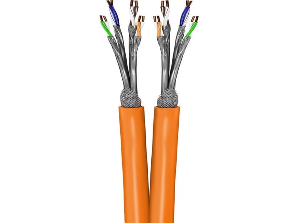 Goobay 75714, 50 m, Cat7a, S/FTP (S-STP), Oransje