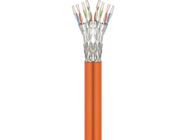 Goobay 75714, 50 m, Cat7a, S/FTP (S-STP), Oransje