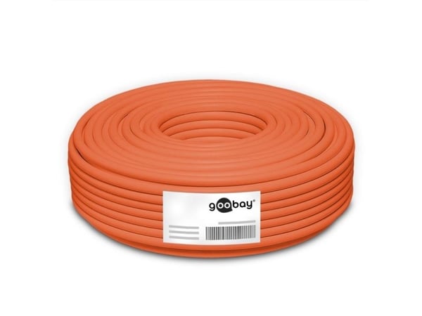 Goobay 75714, 50 m, Cat7a, S/FTP (S-STP), Oransje